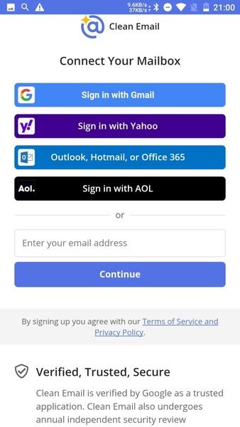 Clean Email - Inbox Cleaner 스크린샷 0