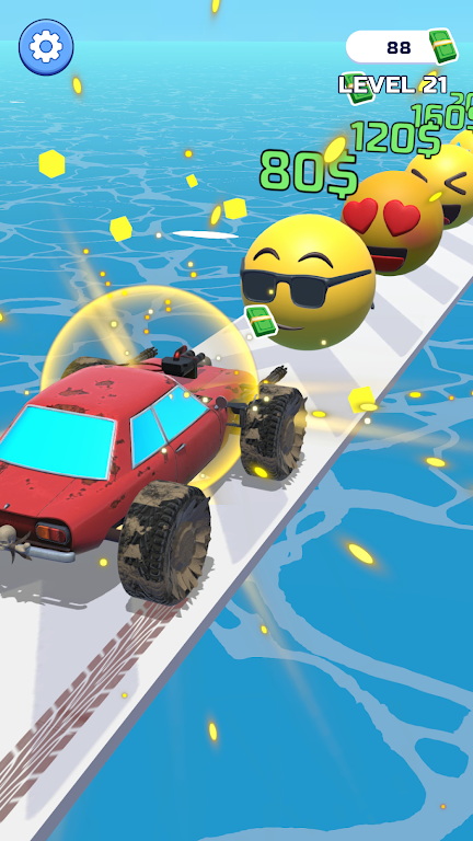 Car Evolution: Run Race 3D Ảnh chụp màn hình 0