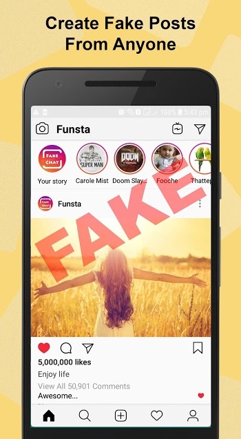 Funsta - Post and Direct Prank應用截圖第1張