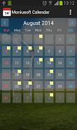 Moniusoft Calendario Captura de pantalla 3