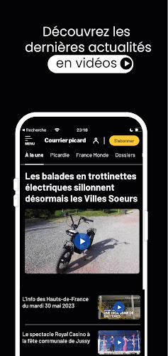 Courrier picard : Actu & vidéo Tangkapan skrin 2