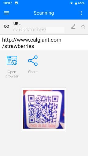 QR Code Scanner Capture d'écran 0