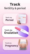 Calendario Menstrual,Ovulación Captura de pantalla 0