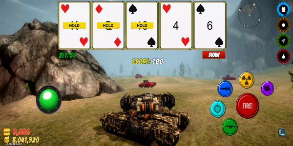 Tank Skill Poker Captura de tela 1