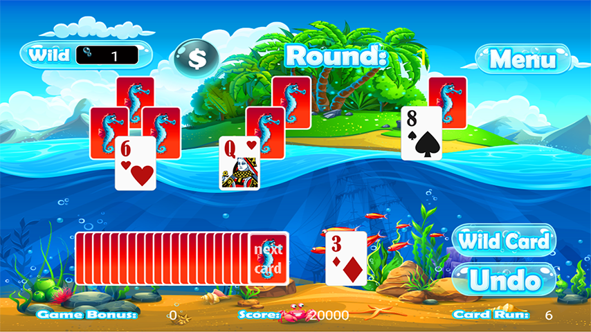 Tri Peaks Solitaire Classic Ekran Görüntüsü 2