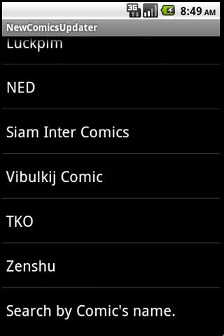 Thai New comics Updater應用截圖第2張