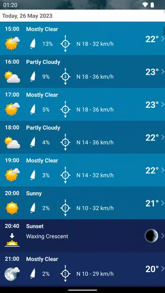 Weather XL Austria PRO Schermafbeelding 2