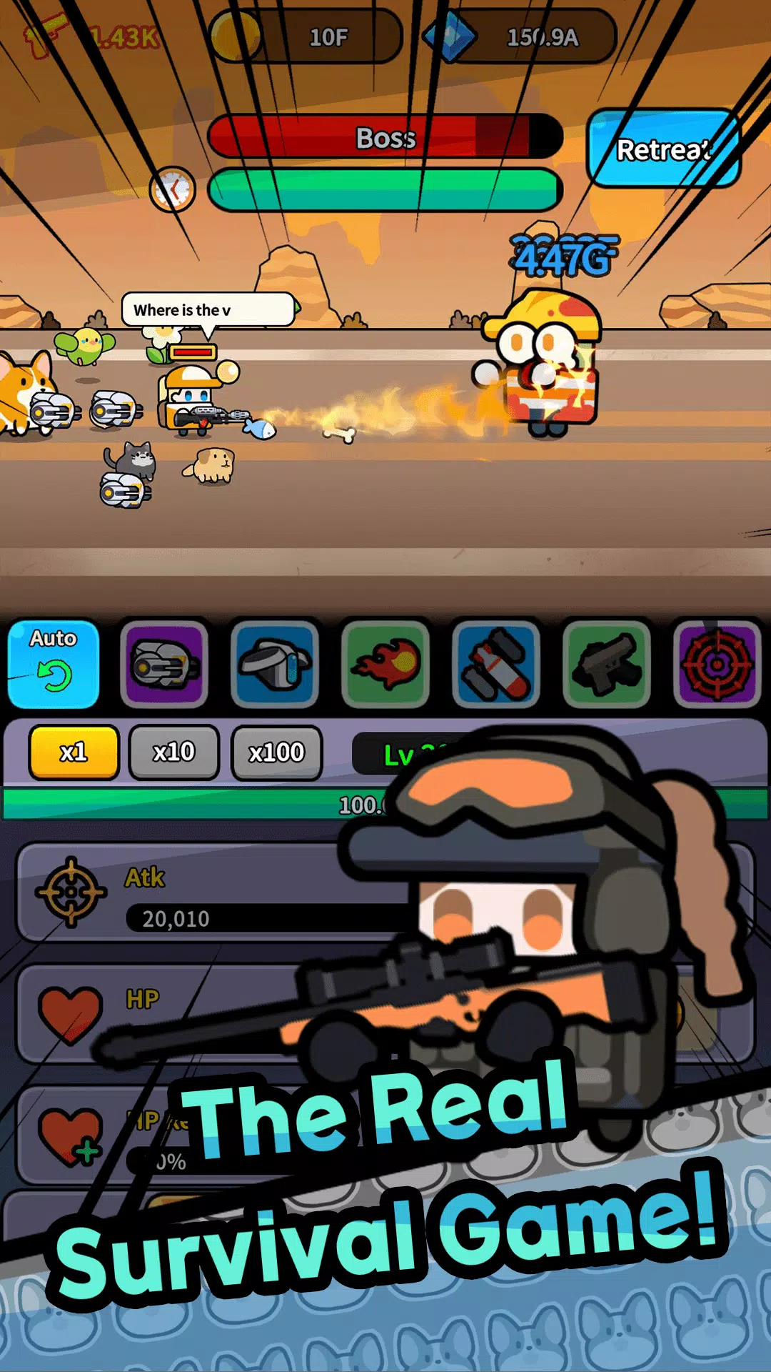 Legend Z Hunter : Idle RPG War應用截圖第3張