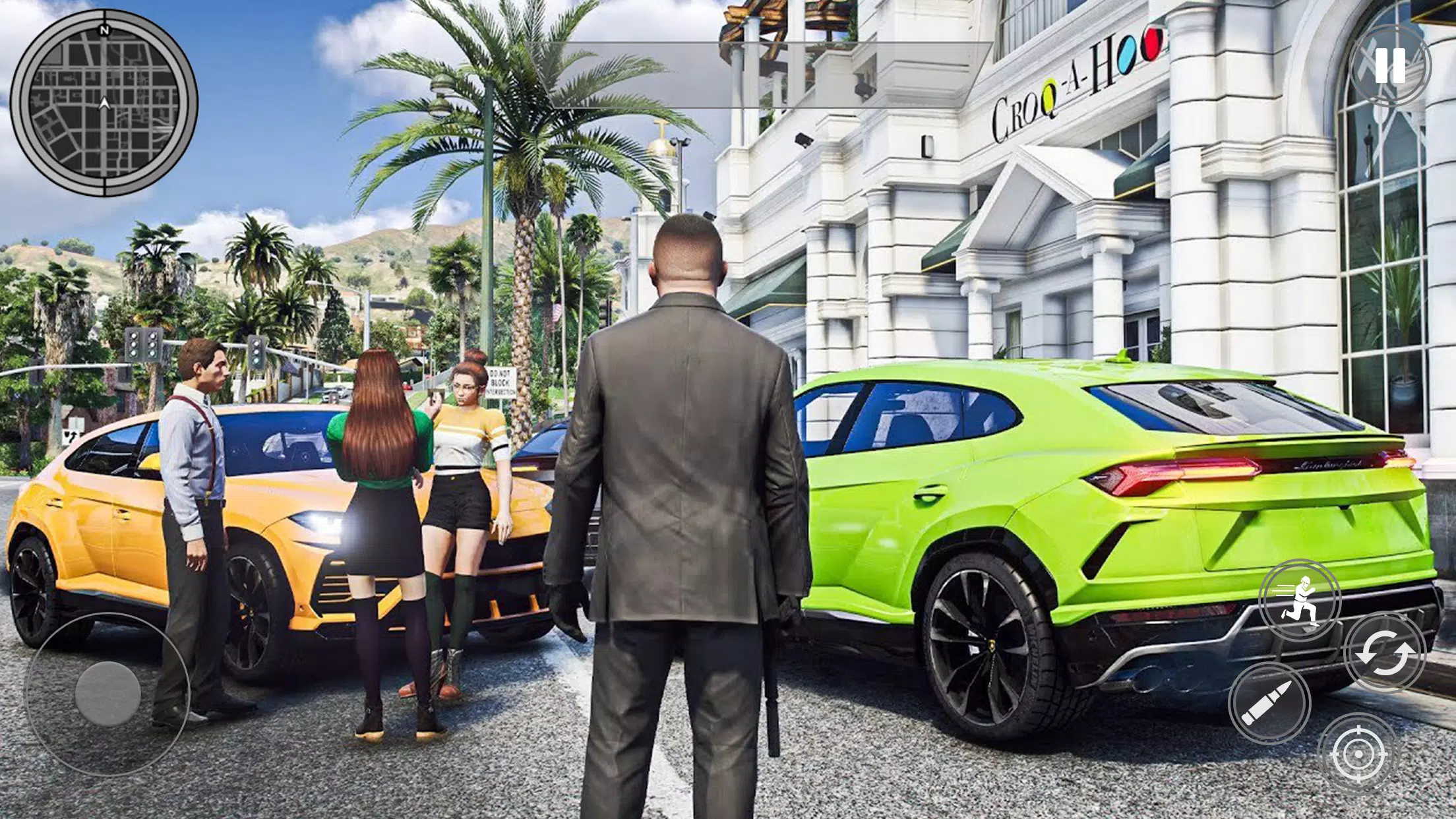 Grand Mafia Shooting Games 3D Captura de pantalla 2