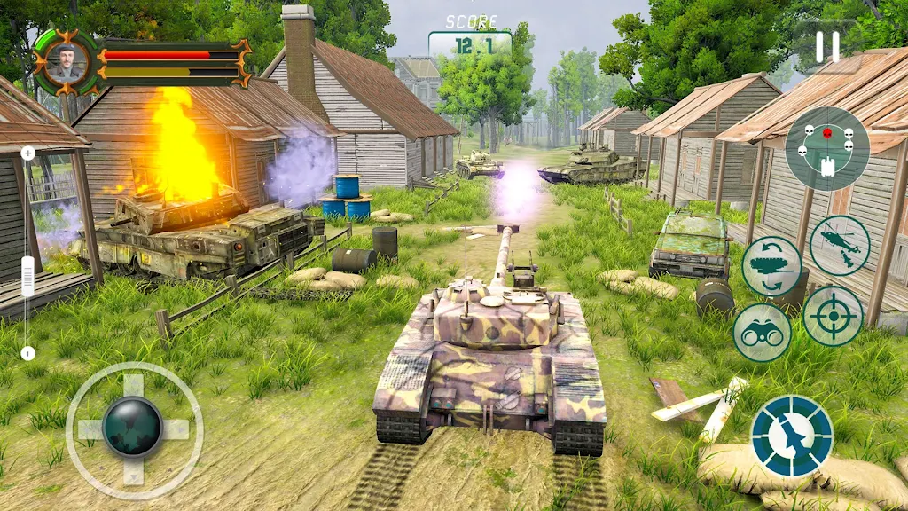 Tank Games Offline: Tank War Zrzut ekranu 3