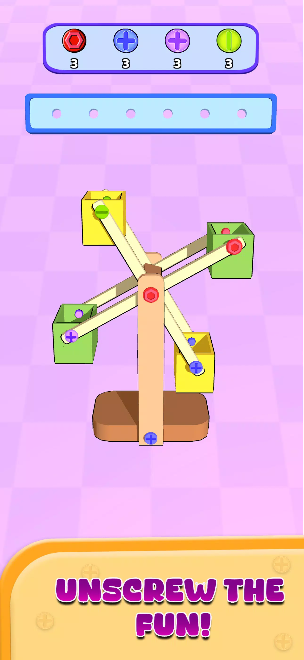 Color Screw Unscrew and Match Screenshot 1