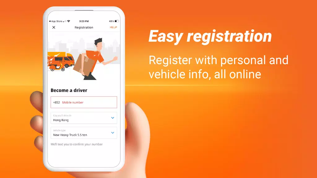 Lalamove Driver - Drive & Earn Скриншот 1