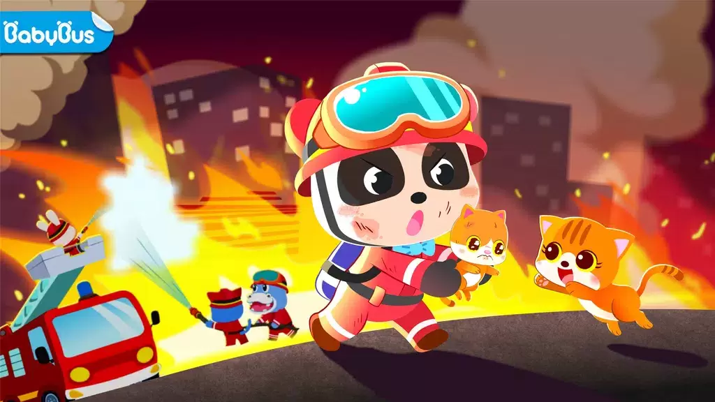 Baby Panda's Fire Safety Ảnh chụp màn hình 0