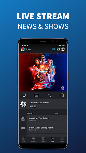 The NBC App - Stream TV Shows Captura de tela 0