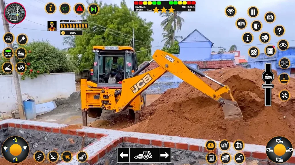 Snow Excavator Game: JCB Games Скриншот 0