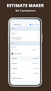 Estimate Maker & Invoicing App Zrzut ekranu 2