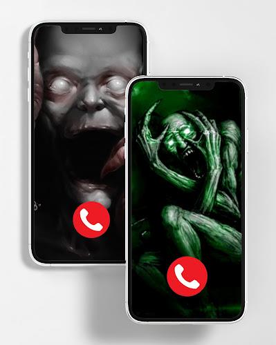 zombie horor fake video call स्क्रीनशॉट 1