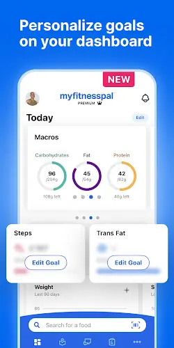 MyFitnessPal: Calorie Counter स्क्रीनशॉट 0