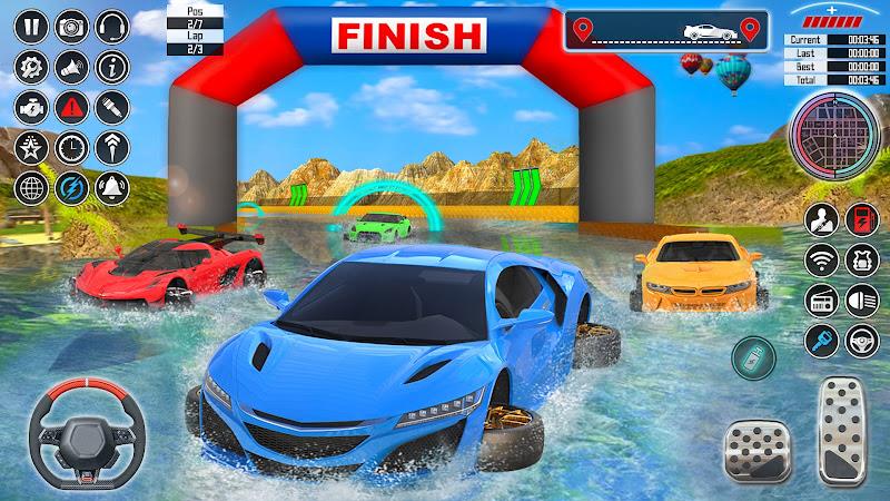 Water Car Racing 3d: Car Games Tangkapan skrin 3