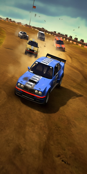 Thumb car race dirt drift Schermafbeelding 0