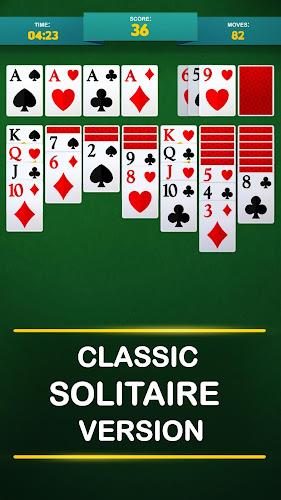 Solitaire Card Game Classic स्क्रीनशॉट 1