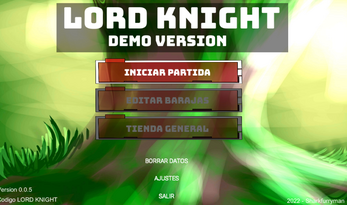 LordKnights Demo Version 0.0.5 [Español] ဖန်သားပြင်ဓာတ်ပုံ 0