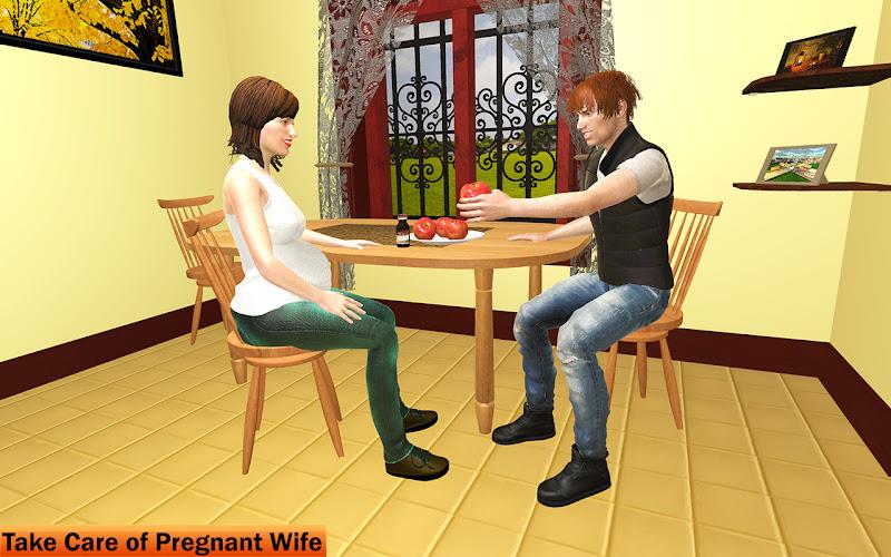 Pregnant Mother Sim Games Life Screenshot 2