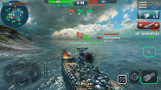 Warships Universe Naval Battle ဖန်သားပြင်ဓာတ်ပုံ 0