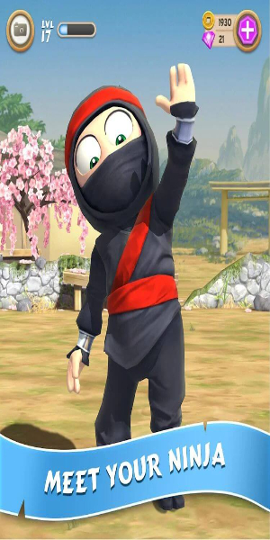 Clumsy Ninja Mod ဖန်သားပြင်ဓာတ်ပုံ 2