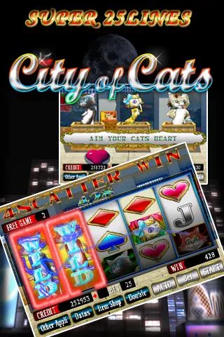 SUPER 25LINES CITY OF CATS 스크린샷 1
