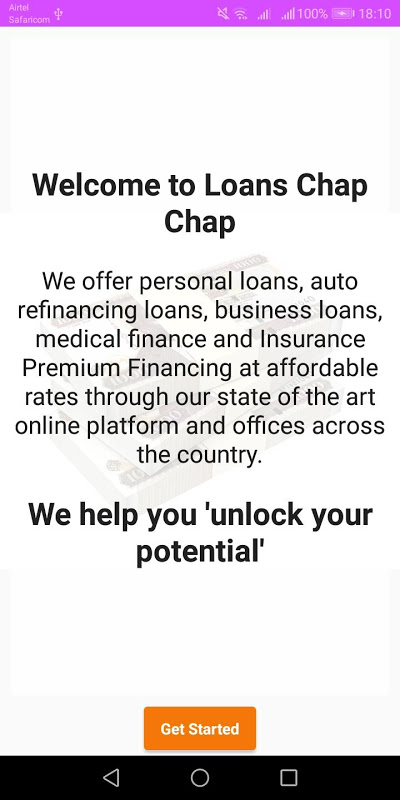 Loans Chap Chap Zrzut ekranu 1