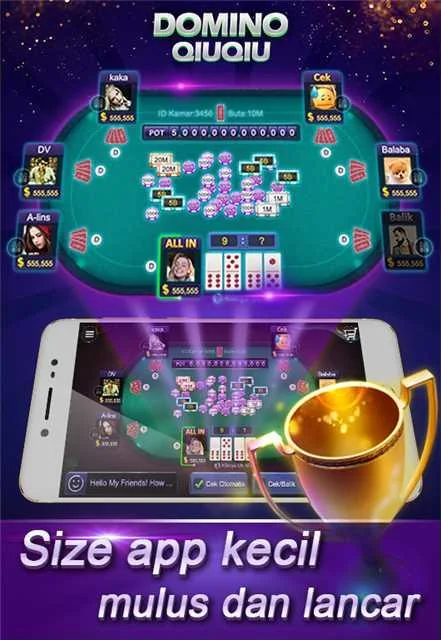 Domino qq gaple qiuqiu  remi poker domino99 Tangkapan skrin 1