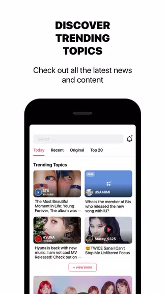 theQoos: K-Pop News, Friends, Music & Community ภาพหน้าจอ 2