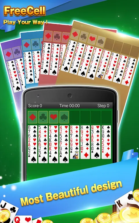 Schermata Solitaire - FreeCell Card Game 1