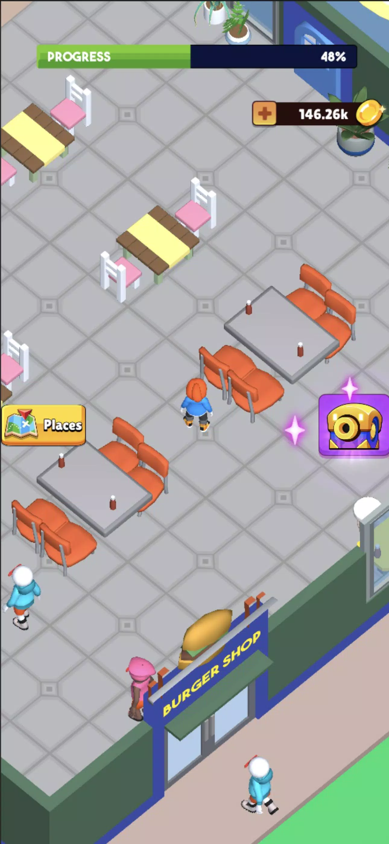 Fast Food Idle Tycoon ภาพหน้าจอ 2