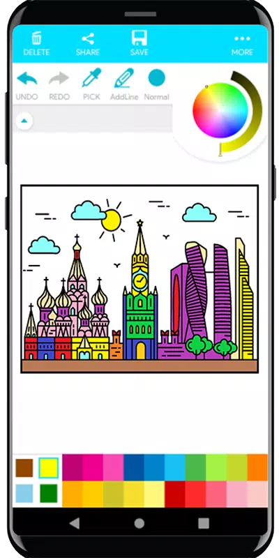 Coloring Travels Ảnh chụp màn hình 2