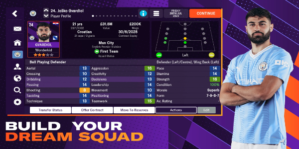 Football Manager 2024 Mobile Mod Zrzut ekranu 0