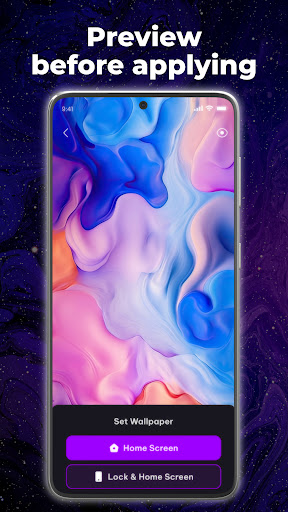 4D Wallpaper Fluid Simulation Tangkapan skrin 2