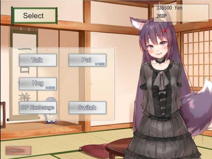 Your Waifu Foxgirl Konko – Furfect Edition Schermafbeelding 1