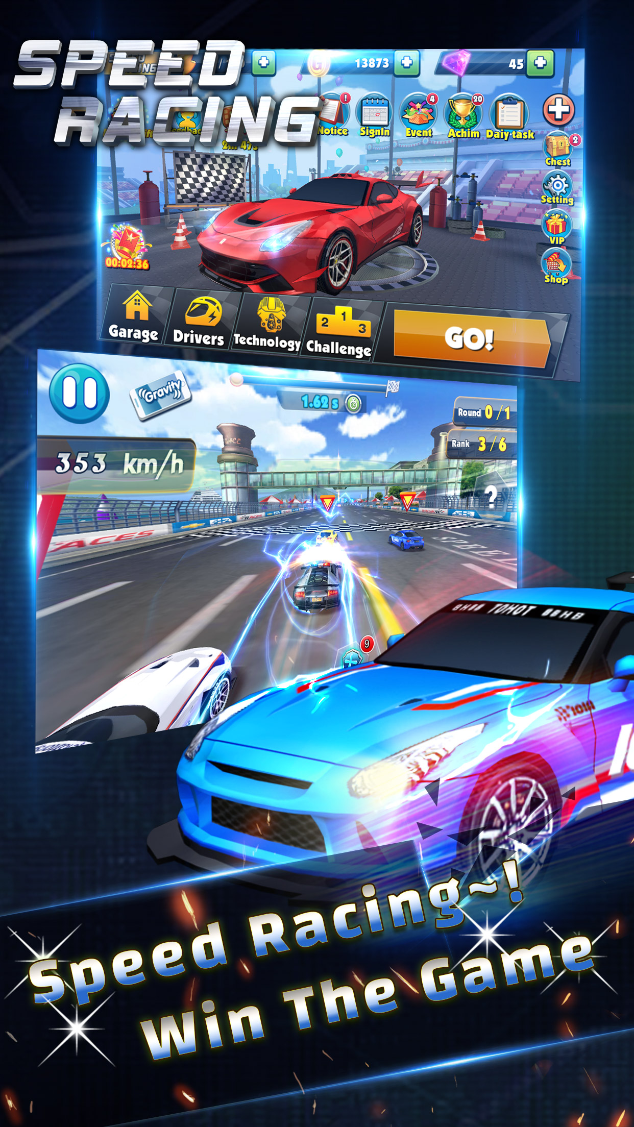 Speed Racing - Secret Racer স্ক্রিনশট 0