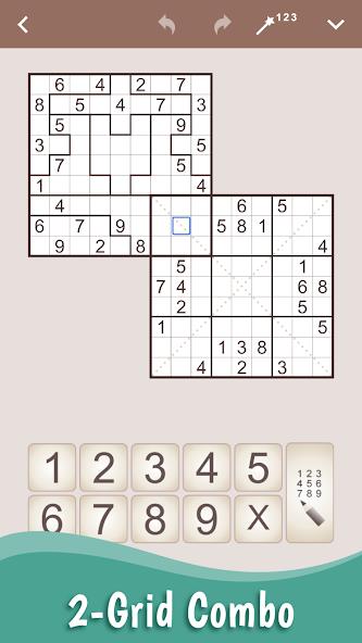 MultiSudoku: Samurai Sudoku Mod ဖန်သားပြင်ဓာတ်ပုံ 3