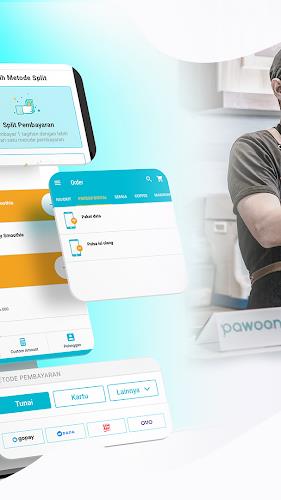 Pawoon: Kasir / POS Online Ekran Görüntüsü 1