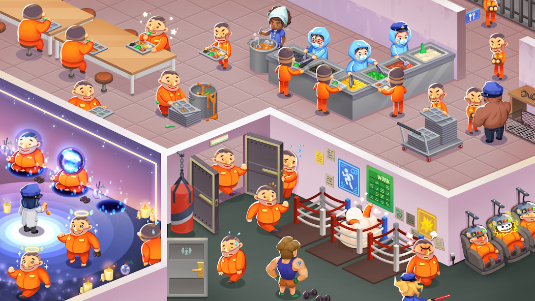 Idle Prison Tycoon Mod Schermafbeelding 2