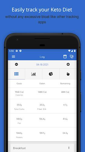 My Keto Low Carb Diet Tracker Tangkapan skrin 0