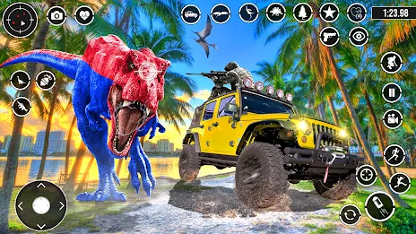 Real Dino Hunting 3D shooting應用截圖第0張