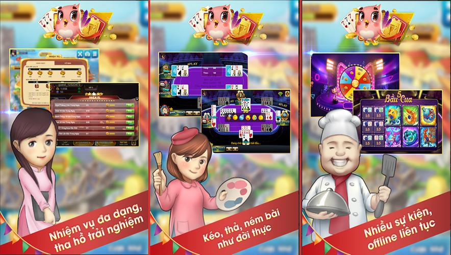 4Play - Tien Len Dem La Online Captura de tela 2
