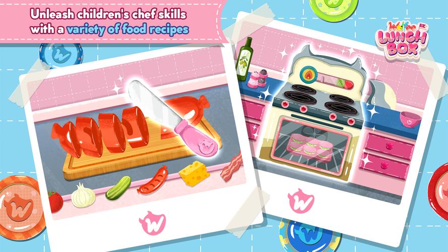 Wolfoo's School Lunch Box应用截图第1张