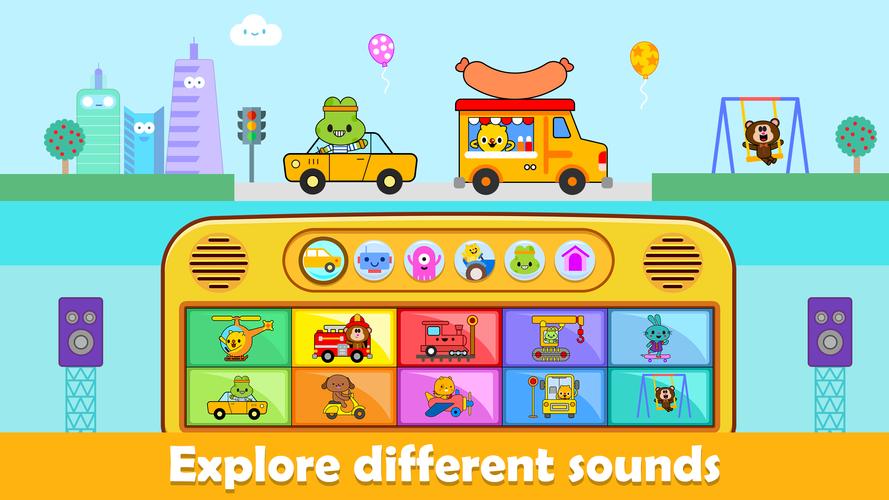 Baby Piano Kids Music Games Screenshot 1