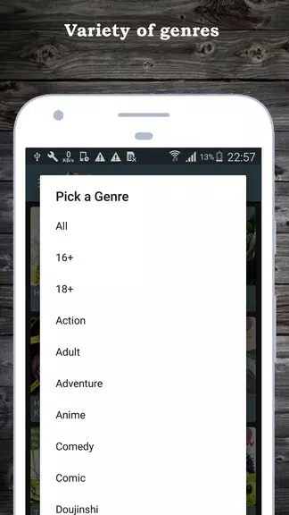 Manga Reader Free - Manga Z Tangkapan skrin 1