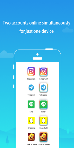 Parallel Space Pro - app clone Ảnh chụp màn hình 0